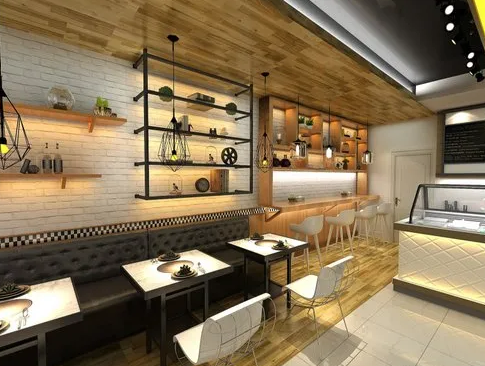 طراحی داخلی رستوران در رشت