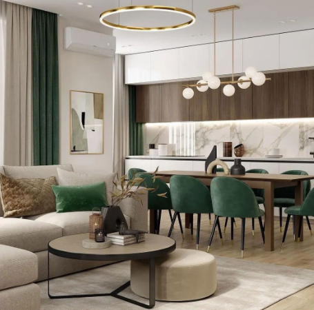 دکوراسیون آپارتمان کوچک در رشت