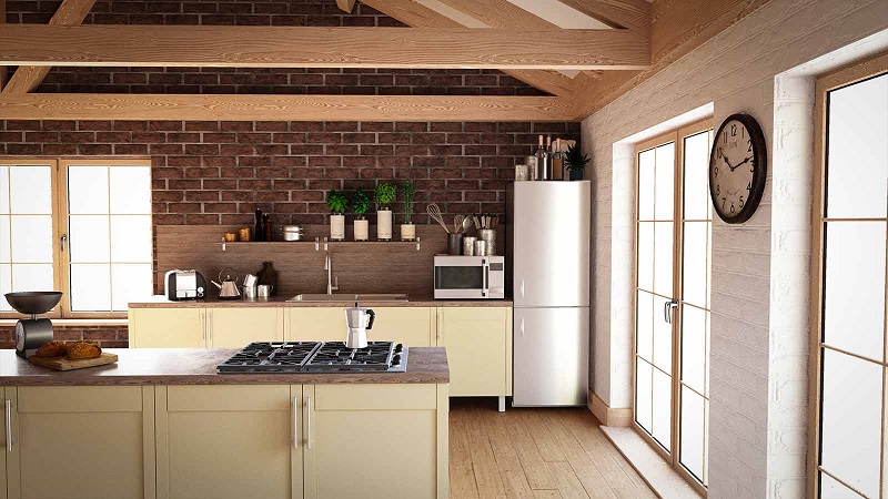 طراحی دکوراسیون داخلی آشپزخانه با ایده های جدید