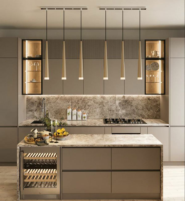 طراحی دکوراسیون داخلی آشپزخانه با ایده های جدید
